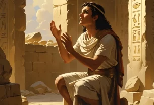 Imagem simbólica de José no Egito