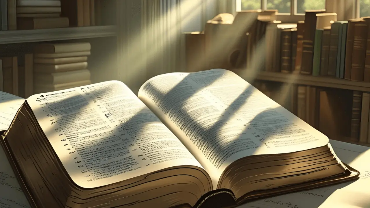 Bíblia aberta simbolizando as Curiosidades bíblicas