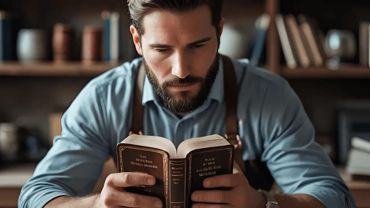 Uma imagem de um homem trabalhando. Simbolizando um cristão no trabalho