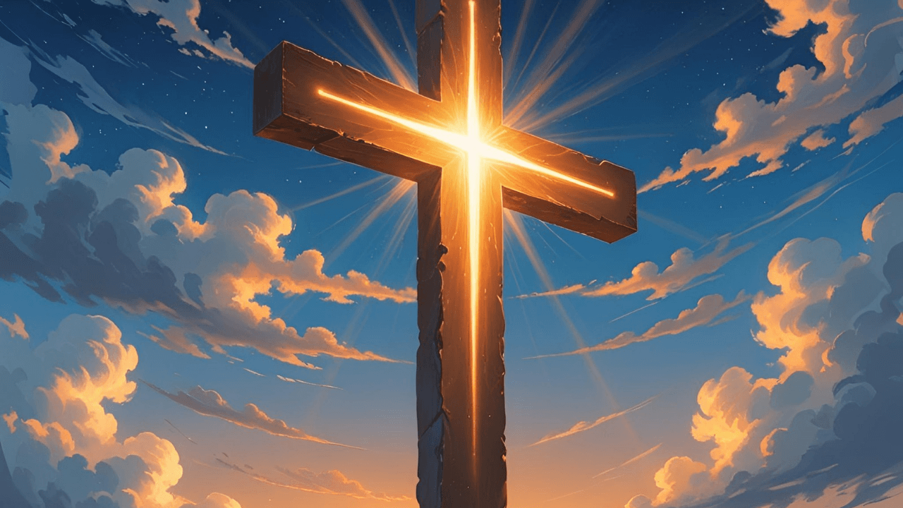 Imagem de uma cruz. Representando que Jesus é o mesmo, ontem, hoje e eternamente 