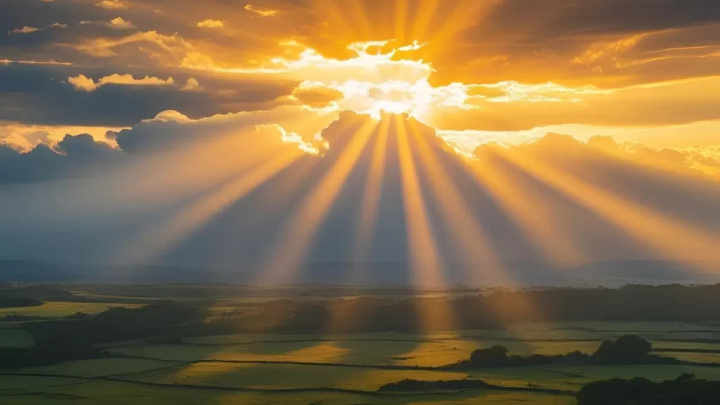 Objetivo da imagem Evocar sensação de vitória, restauração e renovação da fé