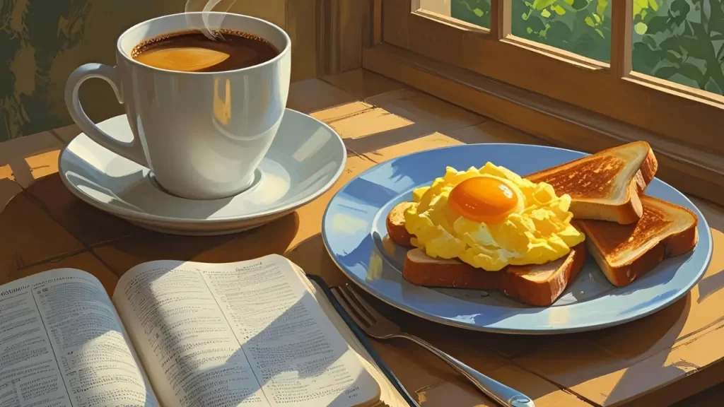 Devocional após um café da manhã 