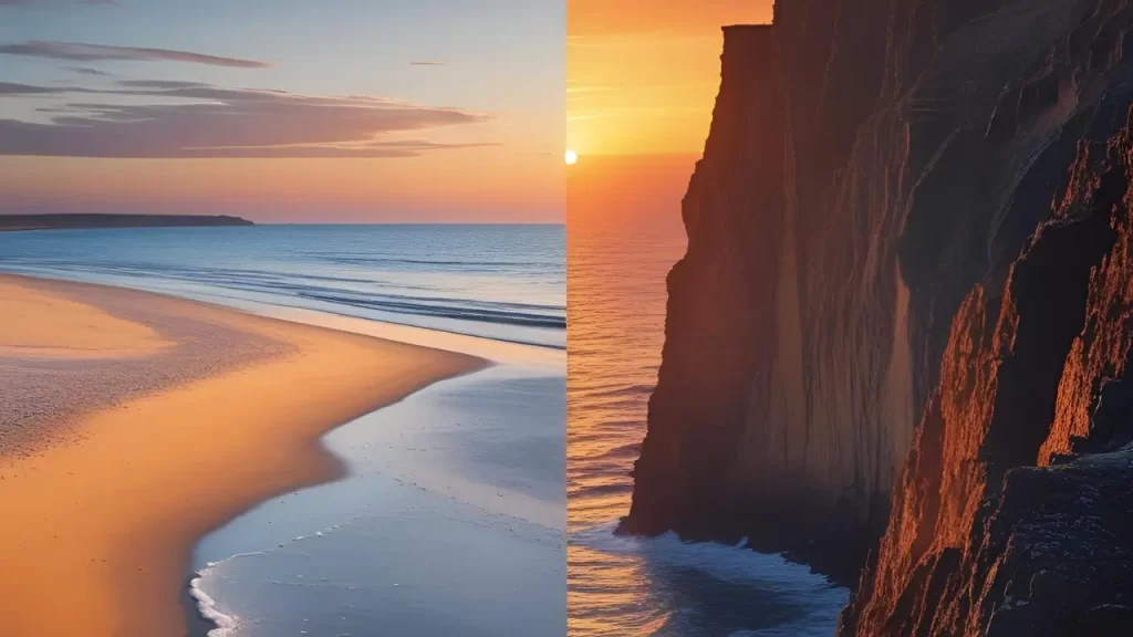 Comparação entre dois fundamentos espirituais: areia e rocha.