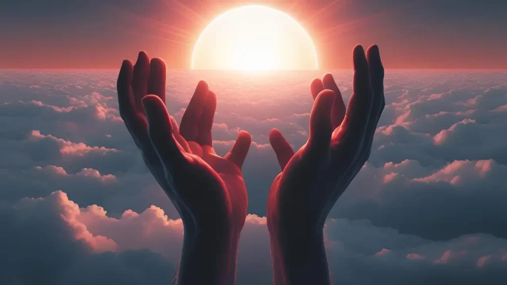 Entrega dos planos a Deus e confiança total.