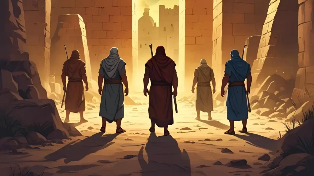 Raabe na Bíblia reconhecendo Deus ao proteger os espias em Jericó.