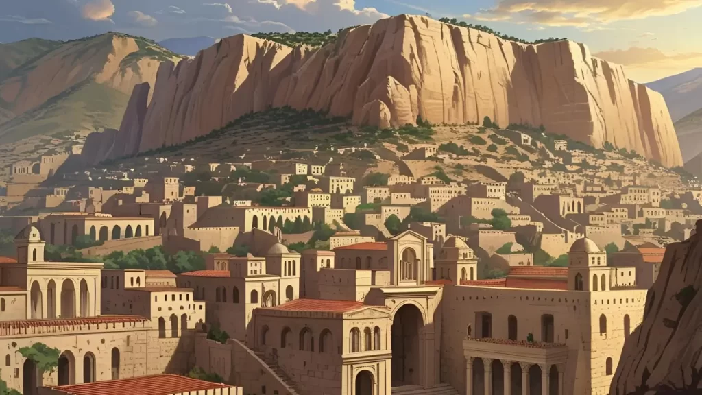 Cidade de Jericó na Bíblia, onde Raabe morava.