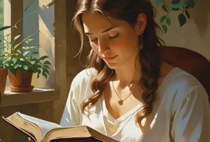 uma imagem de alguém lendo a Bíblia ou orando, trazendo conexão com a prática devocional.