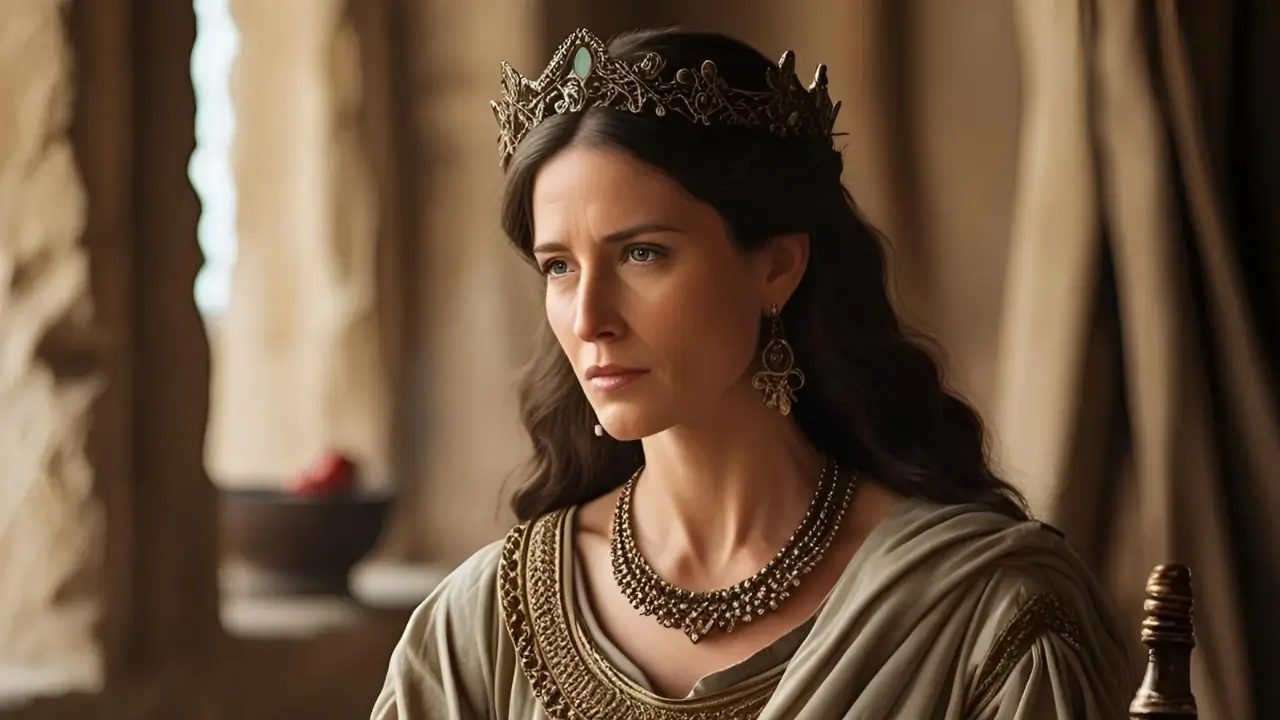 Representação de Abigail na Bíblia, sabedoria feminina e liderança em tempos de crise.