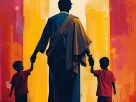 Pai e filhos na Parábola dos Dois Filhos, Mateus 21:28-32.