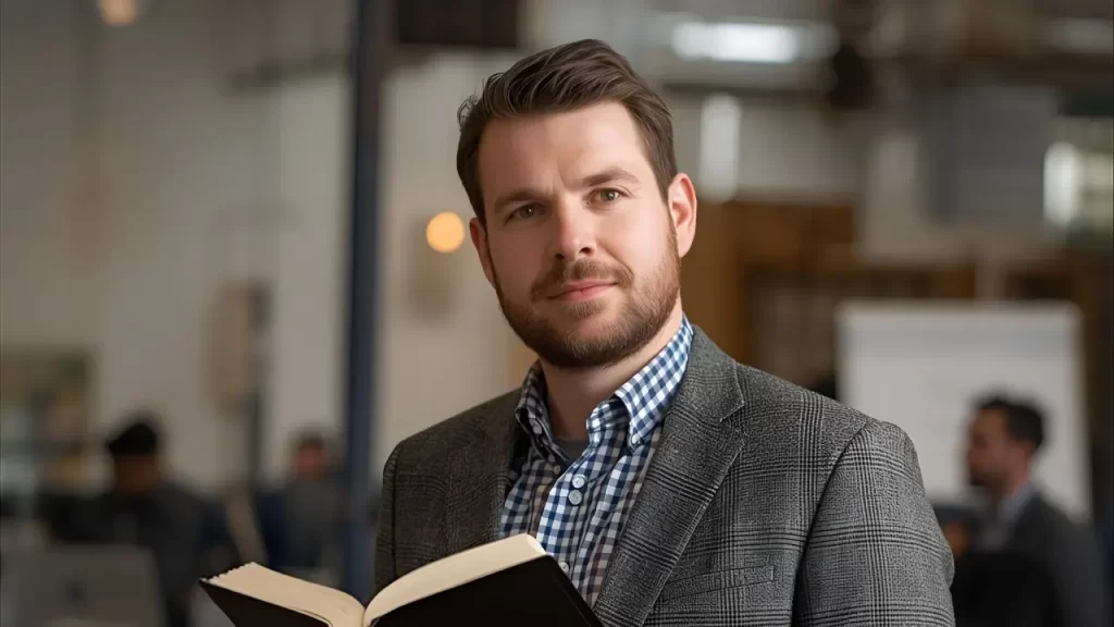 Cristão atuando em seu trabalho. 