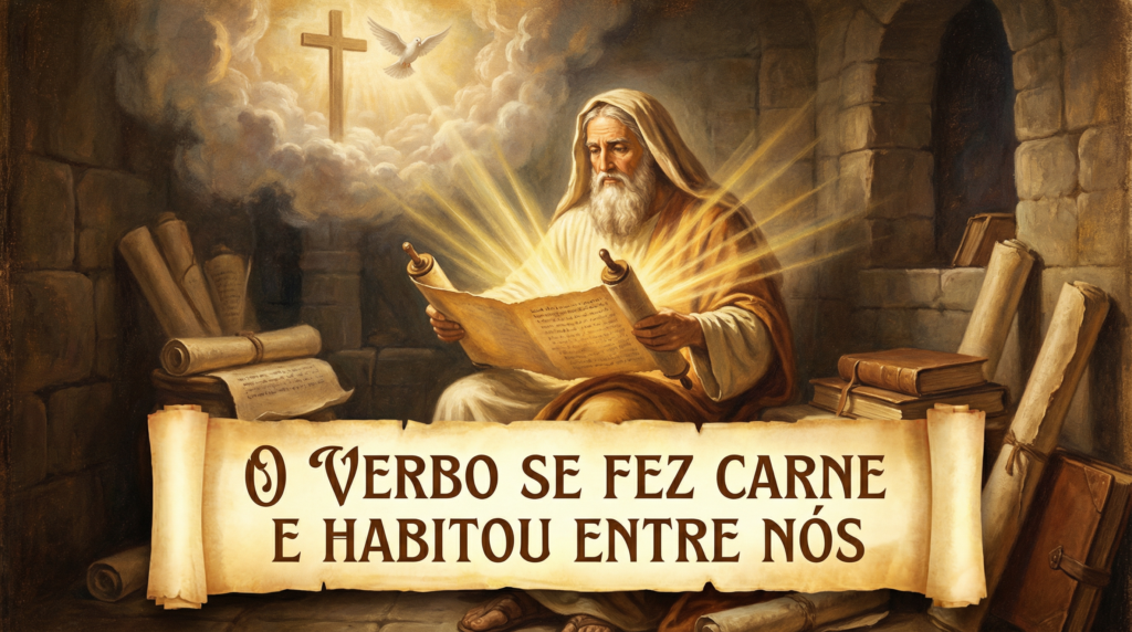 Profeta Isaías.
Arte representando profecias messiânicas.