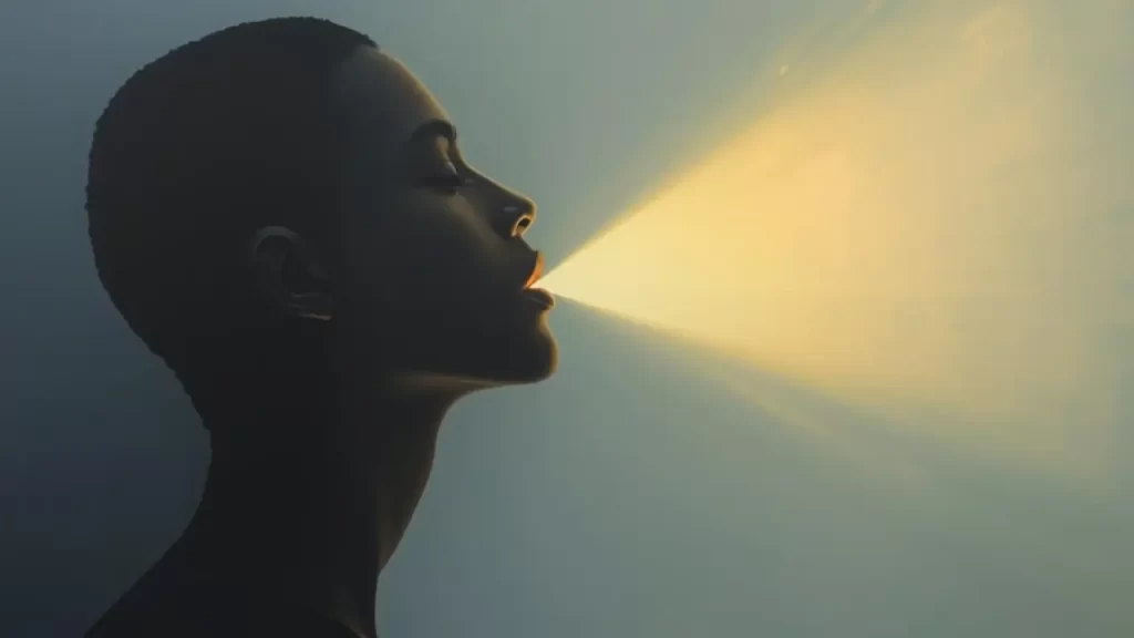 Imagem simbolizando que Deus ainda fala com a gente. 