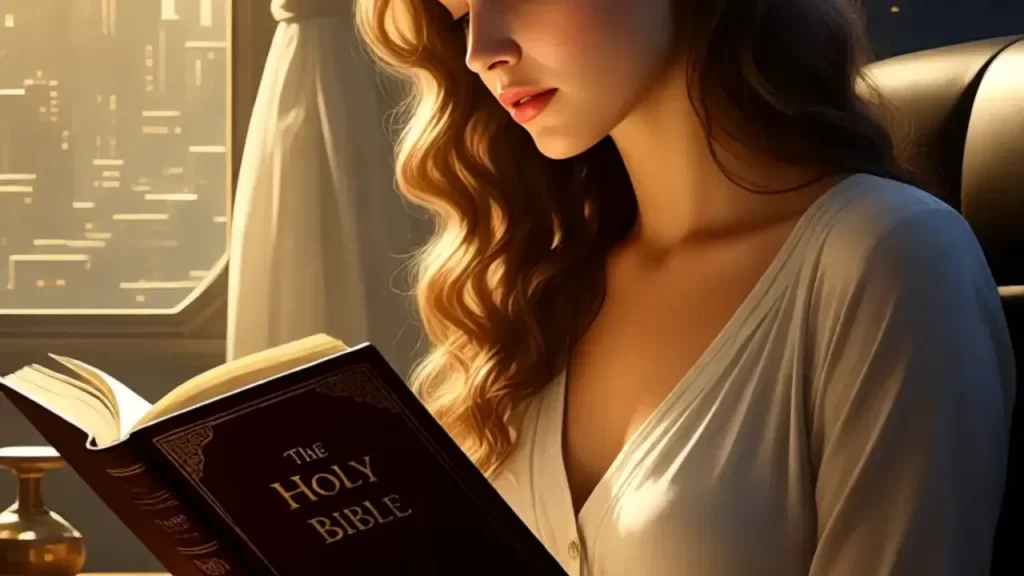 Pessoa lendo a Bíblia, esperança e decisão espiritual.